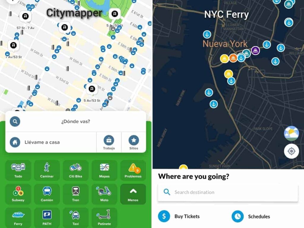 Apps para viajar a New York